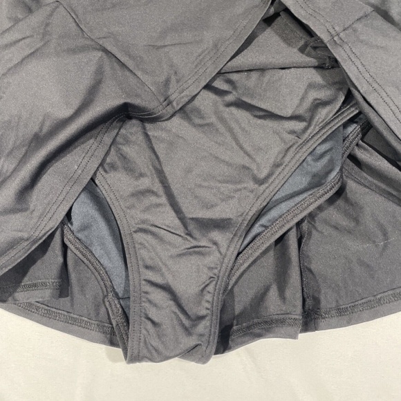 NEW Sea Level Skirted Dress One Piece‎ Swimsuit in Black [ 6 US ] - Picture 8 of 12